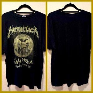 METALLICA Black Shirt. Excellent condition. XL. 